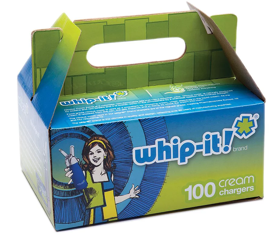 Whip-it Cream Chargers, N2O 
