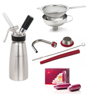 iSi Gourmet Whip Rapid Infusion Starter Kit, 500 ml - Boutique en ligne  From Austria