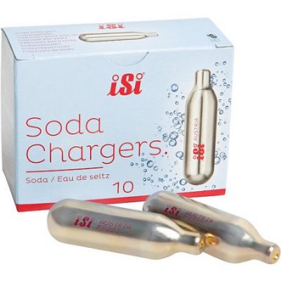 iSi Soda Chargers - 10 Pack | CO2 Soda Chargers | CO2 Cartridges